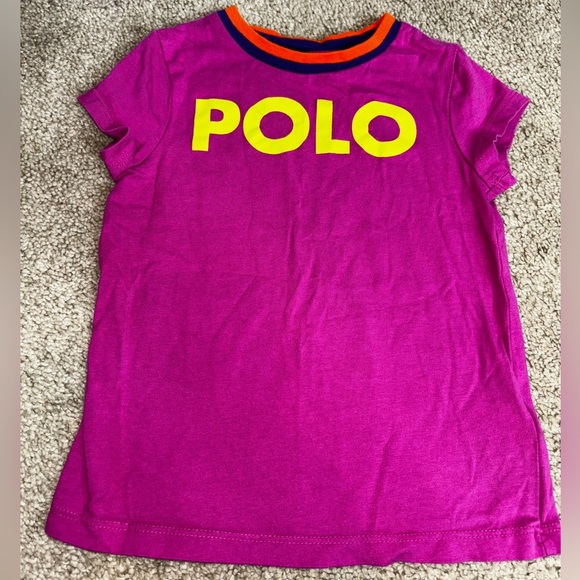 TODDLER POLO RALPH LAUREN T SHIRT - 3t - Picture 2 of 5